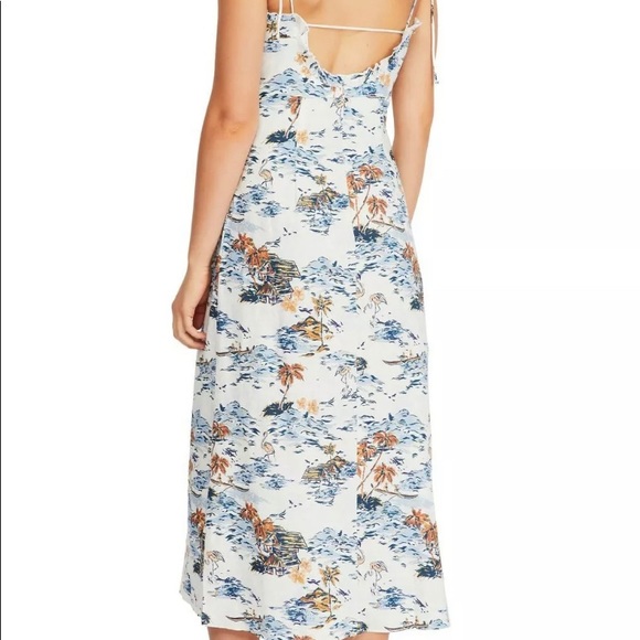 Free People Flamingo Print Maxi Dress - Picture 4 of 4